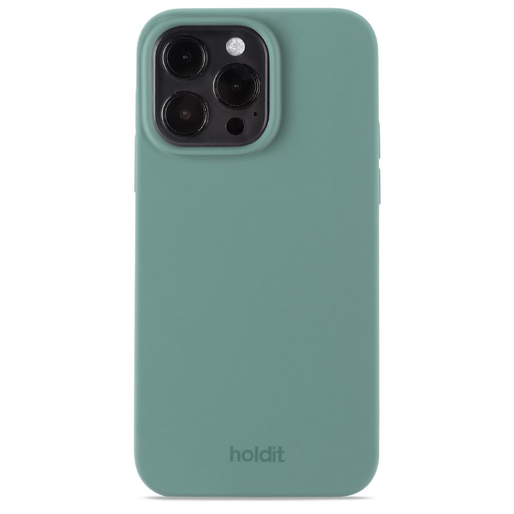 holdit iPhone 14 Pro Max Skal Silikon Moss Green