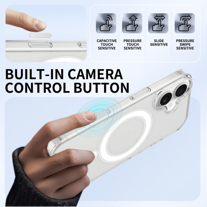 Bild 4, iPhone 18 Skal MagSafe TPU Transparent