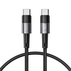 Tech-Protect 0.25 m 100W/5A PD USB-C - USB-C Kabel UltraBoost Gr&aring;