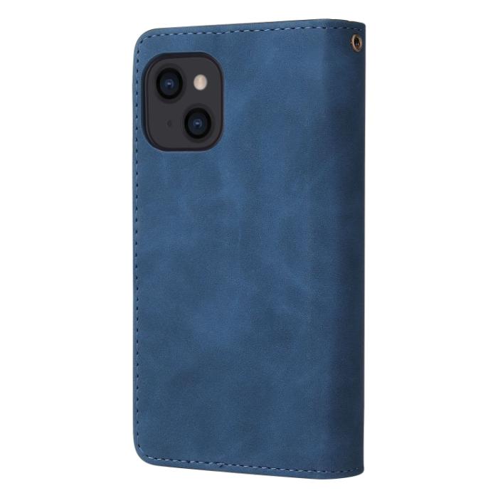 Bild 3, iPhone 14 Fodral Multifunktionell Flerfack Blå