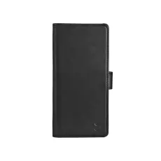 GEAR Samsung Galaxy A03s Fodral L&auml;der Svart