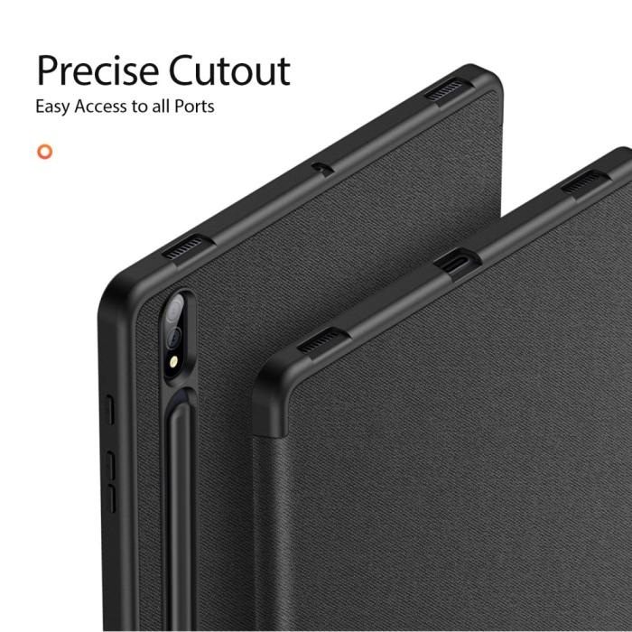 Bild 6, DUX DUCIS Galaxy Tab S9 Plus Fodral DOMO Tri-Fold Svart
