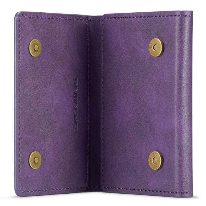 Bild 6, DG.MING Plånbok RFID Skydd Med Sedelficka Lila