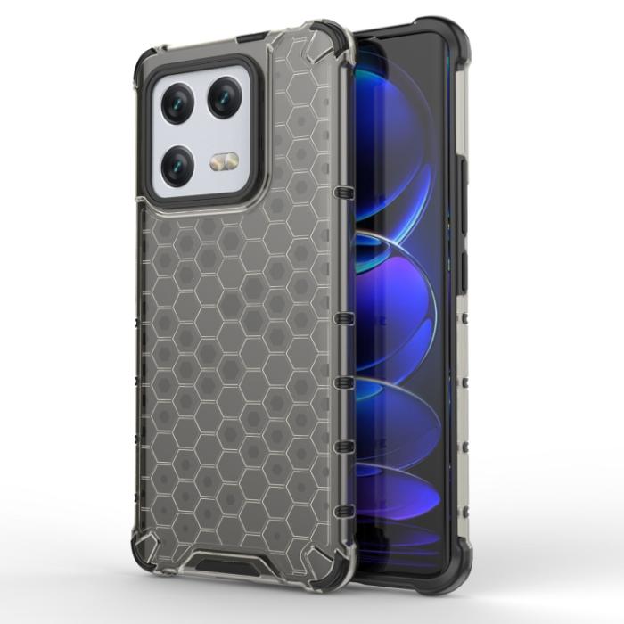 Bild 1, Xiaomi 13 Pro 5G Skal Shockproof Honeycomb Textur Svart