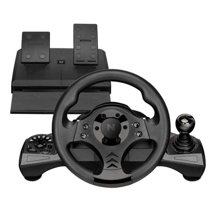 Bild 1, NITHO Gamingratt & Pedal Drive Pro V16 PS4/PS3/SWITCH/XB/PC Svart