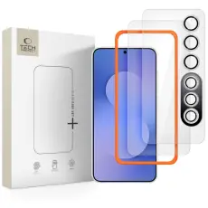 Tech-Protect Samsung Galaxy S25 FE 3-PACK Sk&auml;rmskydd/Linsskydd