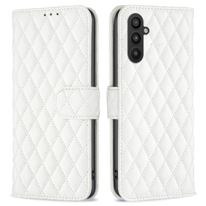 Bild 1, Samsung Galaxy A25 5G Fodral Diamond Läder Vit