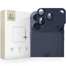 Tech-Protect iPhone 17 Pro Max Linsskydd CamFull Fit+ Deep Blue
