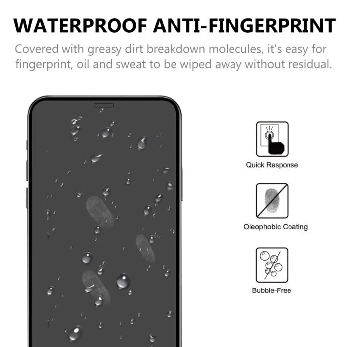 Bild 4, iPhone 12 Mini - Heltäckande Premium Skärmskydd I Härdat Glas