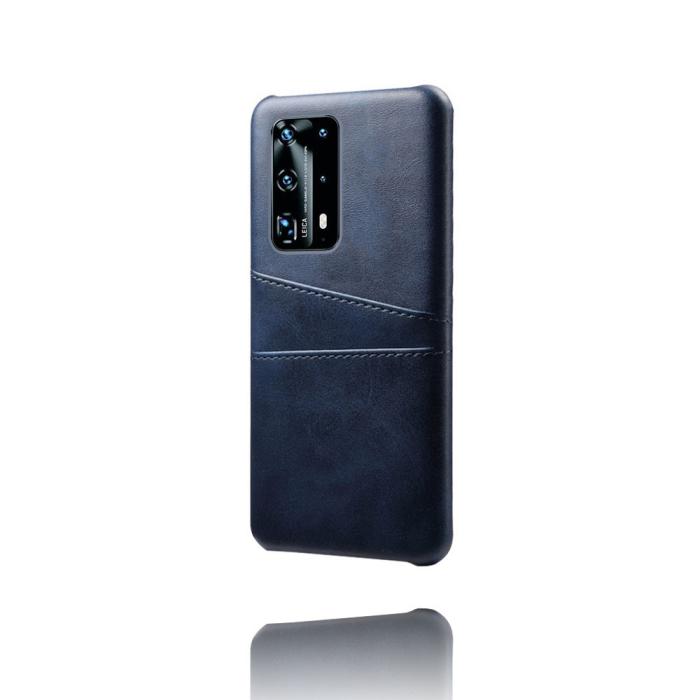 Bild 4, Huawei P40 Pro - Skal med Kortfack - Mörk Blå