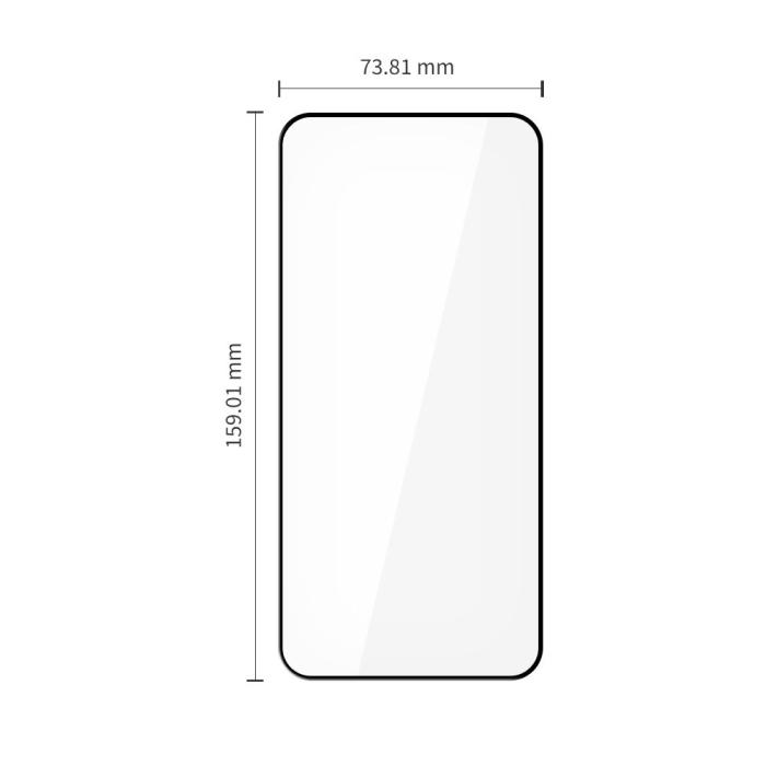 Bild 2, Tech-Protect Redmi Note 15 Pro 5G 2-PACK Skärmskydd GlassFit+
