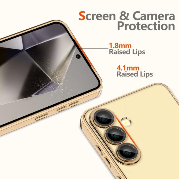 Bild 2, Tech-Protect Galaxy A36 5G Skal MagSafe MagFlex Shiny Gold