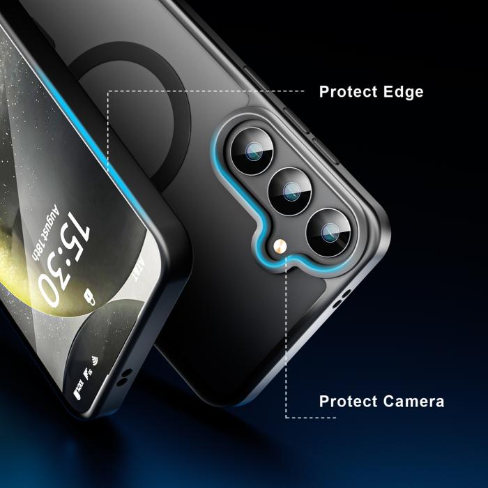 Bild 7, ColorPop Galaxy S24 Plus Skal CH MagSafe Matt Lila