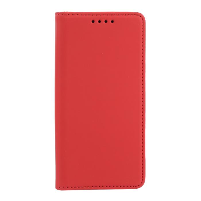 Bild 2, Samsung Galaxy S22 Fodral Flip Läder Med Kortfack Röd
