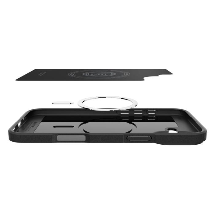Bild 6, Spigen iPhone 16 Skal MagSafe Core Armor Matt Svart