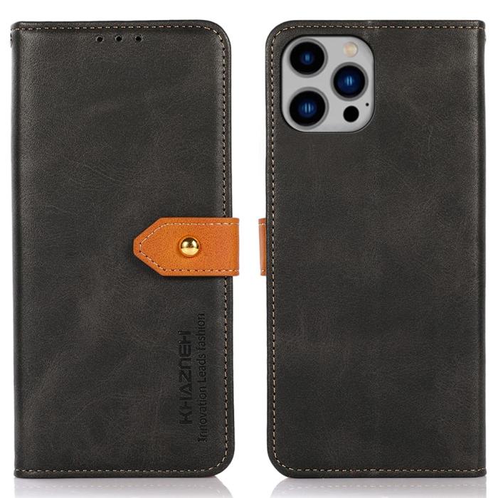 Bild 1, KHAZNEH iPhone 16 Pro Fodral Dual-Color Svart