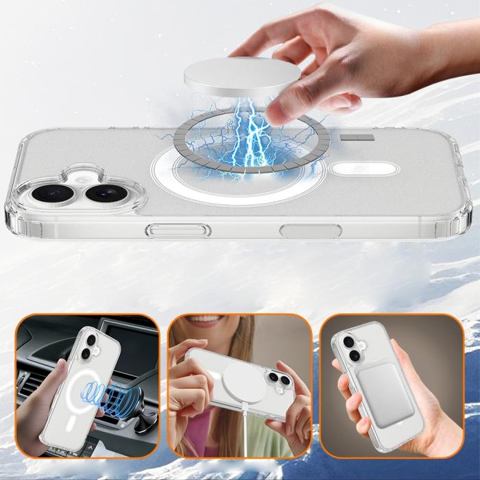 Bild 5, iPhone 18 Skal MagSafe TPU Transparent