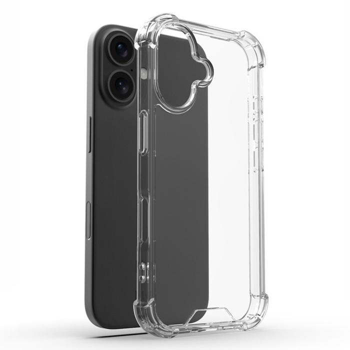 Bild 1, iPhone 16 Plus Skal Shockproof Transparent