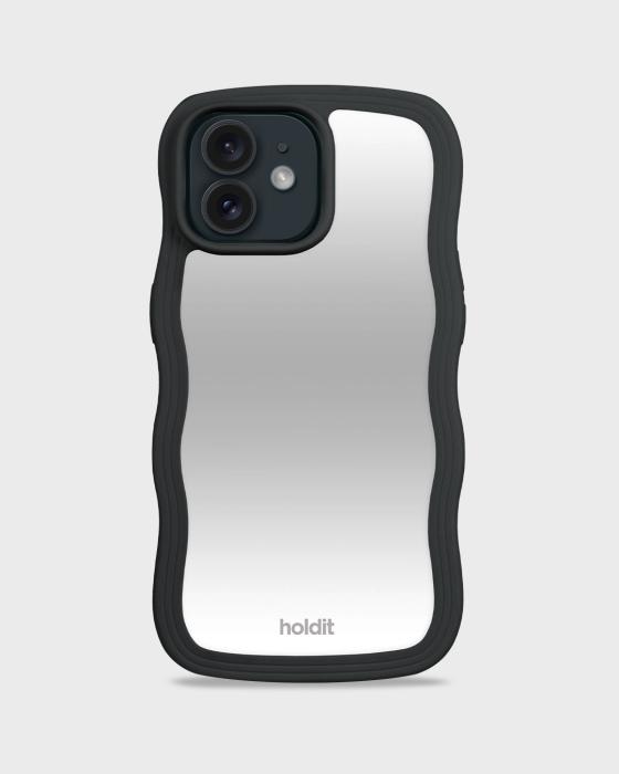 Bild 1, holdit iPhone 12/12 Pro Skal Wavy Black Mirror