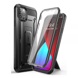 Supcase iPhone 12 / 12 Pro Skal Unicorn Beetle Pro Svart