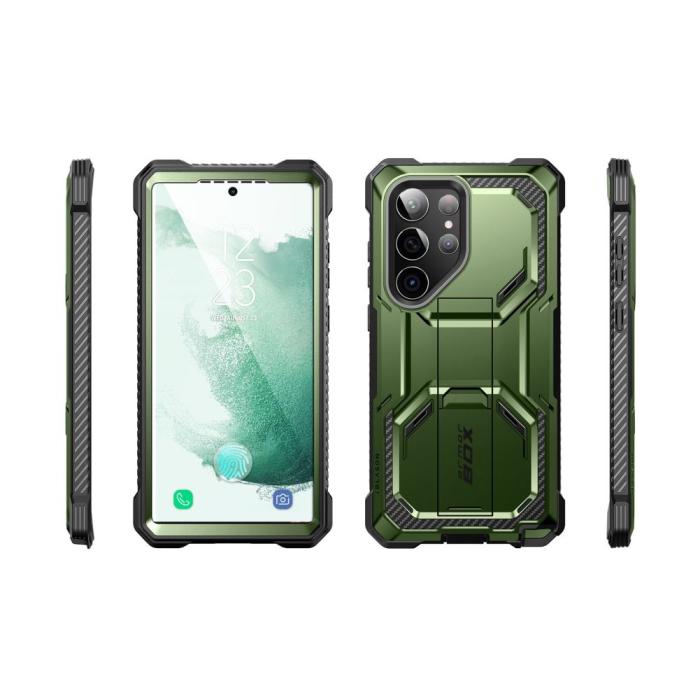 Bild 3, Supcase Galaxy S23 Ultra Skal 2-SET Iblsn ArmorBox Guldan