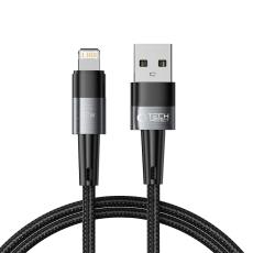 Tech-Protect 1 m 12W/2.4A Lightning Kabel UltraBoost Gr&aring;
