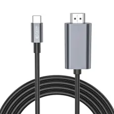 Tech-Protect 2 m 4K 60Hz USB-C - HDMI Kabel UltraBoost Svart