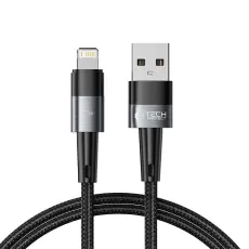 Tech-Protect 1 m 12W/2.4A Lightning Kabel UltraBoost Gr&aring;