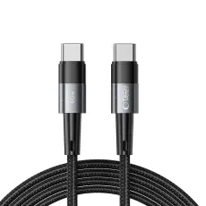 Tech-Protect 2 m 60W/3A PD USB-C - USB-C Kabel UltraBoost Gr&aring;