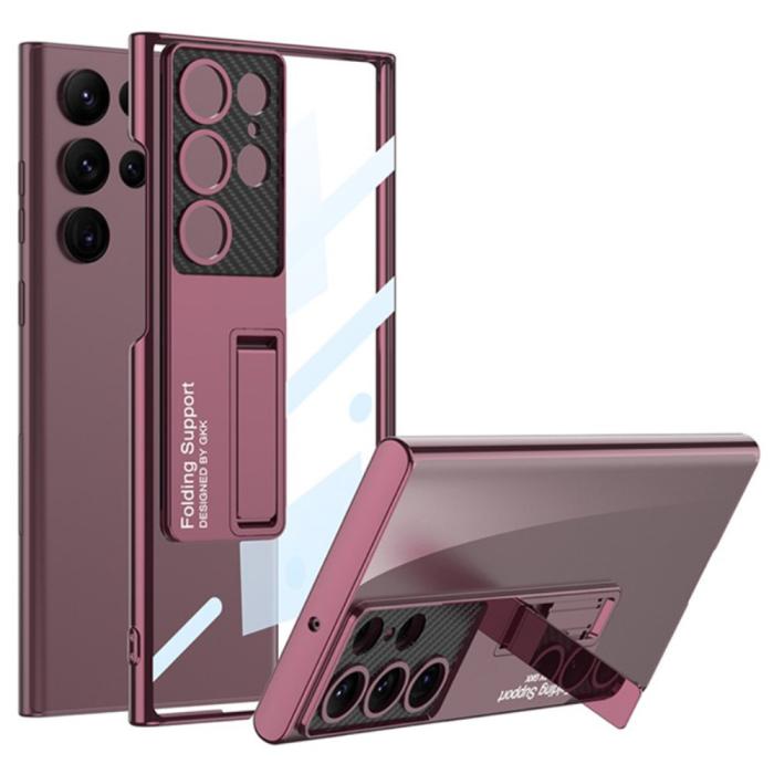 Bild 1, GKK Galaxy S24 Ultra Skal Hybrid Kickstand Röd