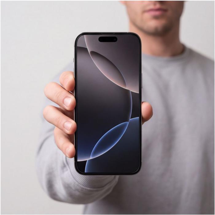 Bild 2, Tech-Protect iPhone 18 Pro 3-PACK Skärmskydd/Linsskydd