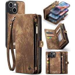 CASEME iPhone 15 Plus Fodral/Skal Magnet 2in1 Multifunktionell