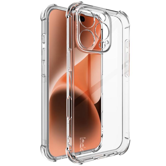 Bild 1, IMAK iPhone 16 Pro Skal Shockproof TPU Transparent