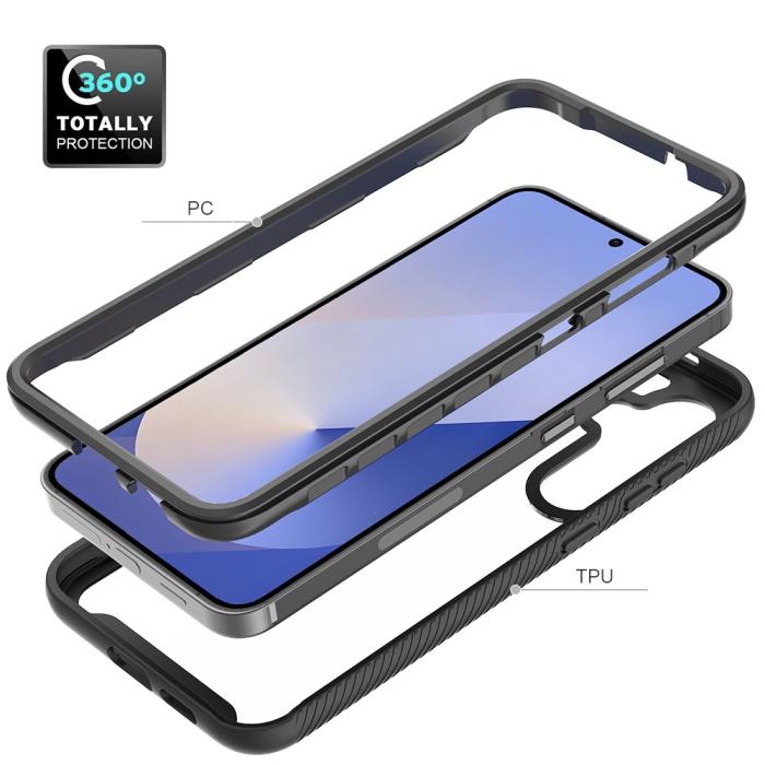 Bild 5, Samsung Galaxy S25 Plus Skal Hybrid Shockproof Svart