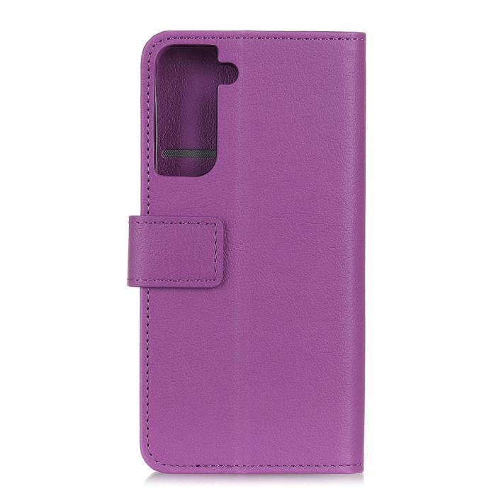 Bild 5, Samsung Galaxy S21 Plus - Plånboksfodral - Lila