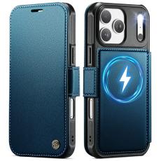 CASEME iPhone 17 Pro Max Skal RFID Pl&aring;nbok Bl&aring;