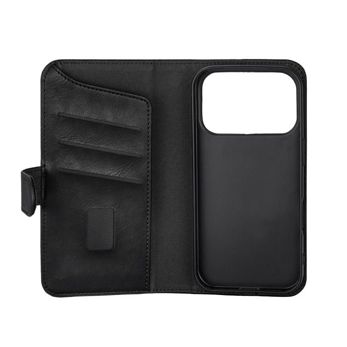 Bild 3, Gear iPhone 17 Pro Fodral MagSafe Läder Svart