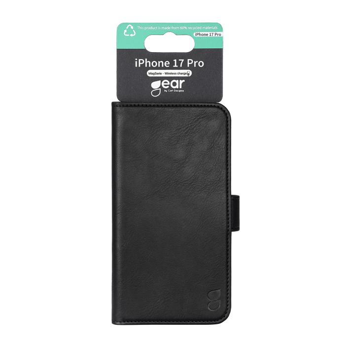 Bild 5, Gear iPhone 17 Pro Fodral MagSafe Läder Svart