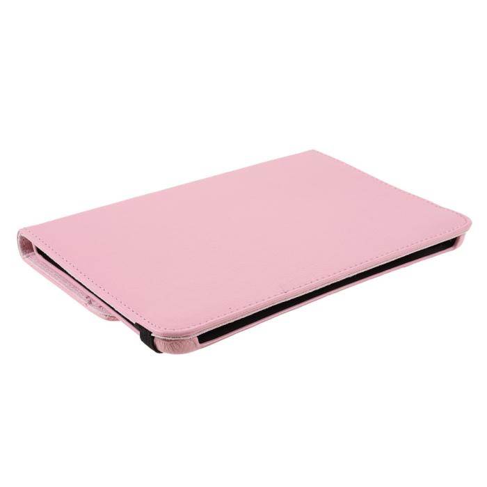 Bild 5, iPad Mini 2024/2021 Fodral 360° Rotation Litchi Ljus Rosa