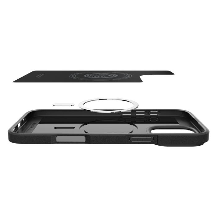 Bild 6, Spigen iPhone 16 Pro Skal MagSafe Core Armor Matt Svart