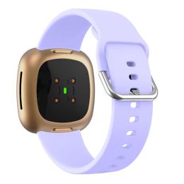 Fitbit Versa 4/Sense 2 Klockarmband Silikon Lila