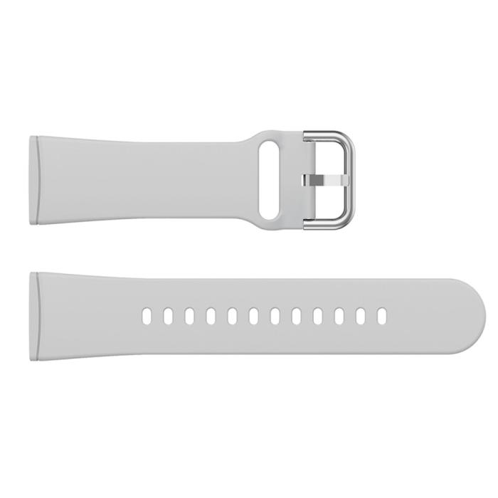 Bild 4, Fitbit Versa 4/Sense 2 Klockarmband Silikon Grå