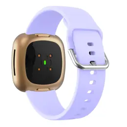 Fitbit Versa 4/Sense 2 Klockarmband Silikon Lila