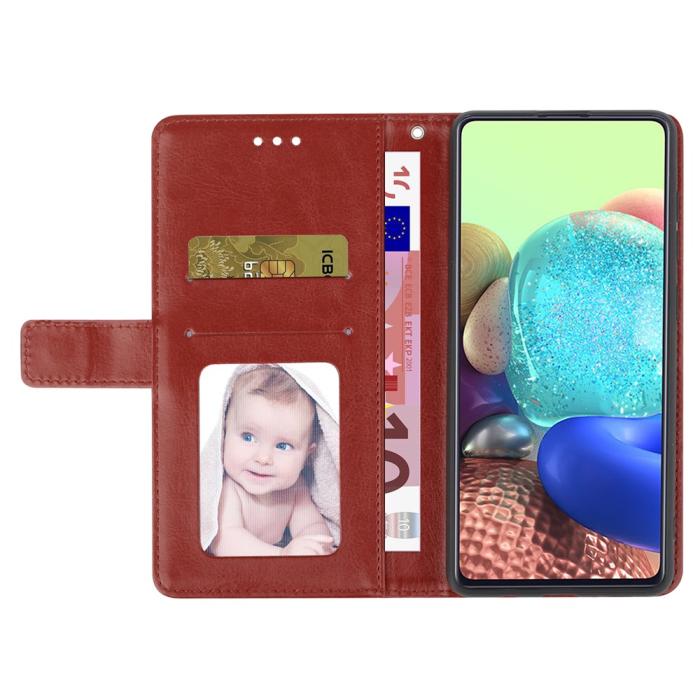 Bild 2, iPhone 15 Fodral Y-Line Läder Brun