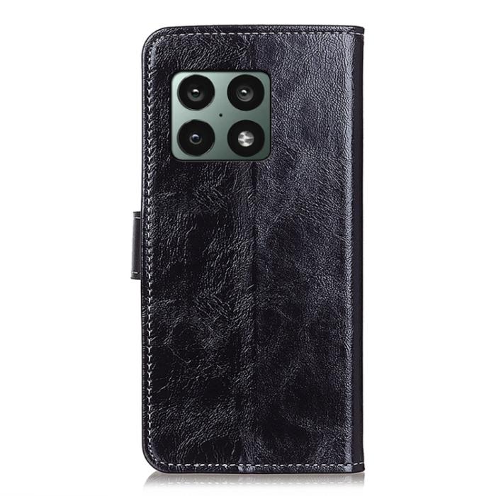 Bild 3, OnePlus 10 Pro 5G Fodral Crazy Horse Retro Svart