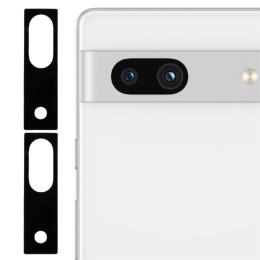 Google Pixel 7A 2-PACK Linsskydd Härdat Glas Svart