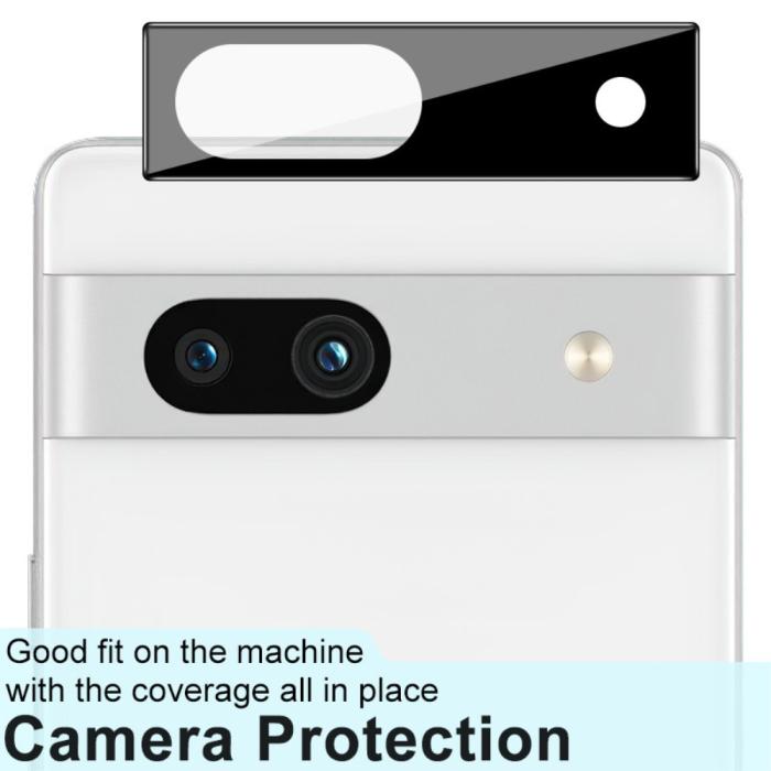 Bild 4, IMAK Google Pixel 7A Linsskydd Härdat Glas Svart