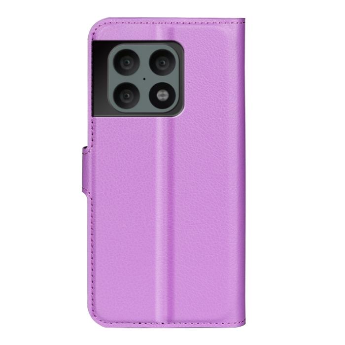 Bild 3, OnePlus 10 Pro 5G Fodral Litchi Textur Lila