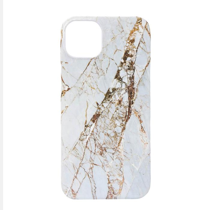 Bild 1, ONSALA iPhone 15 Plus Mobilskal MagSafe Marmor White Rhino