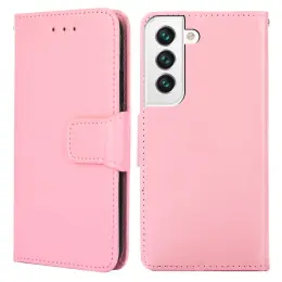 Samsung Galaxy S23 Fodral Läder Ljus Rosa